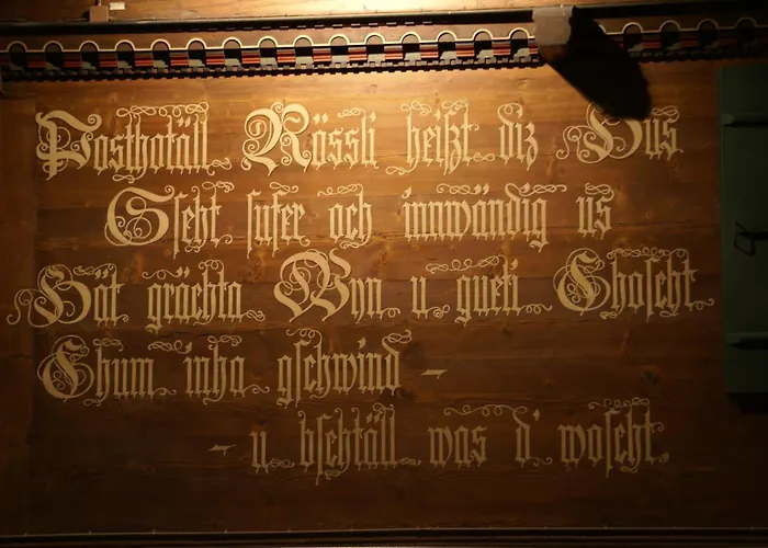 Otel Posthotel Roessli